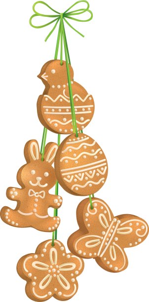 复活节饼干图片下载