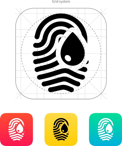 损坏的指纹图标图片下载