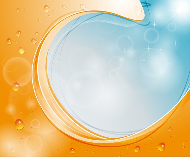 水滴与天空图片下载