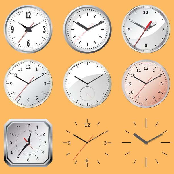 壁挂式数字钟图片下载