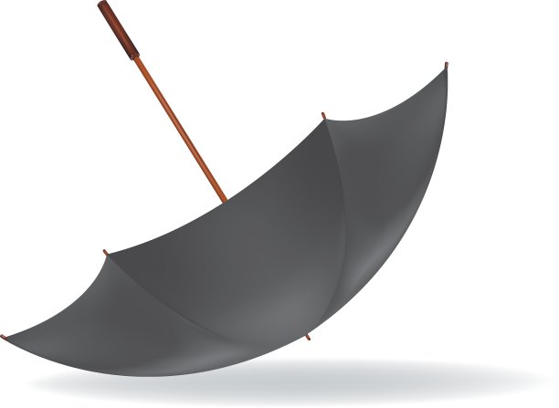 黑伞下降图片下载