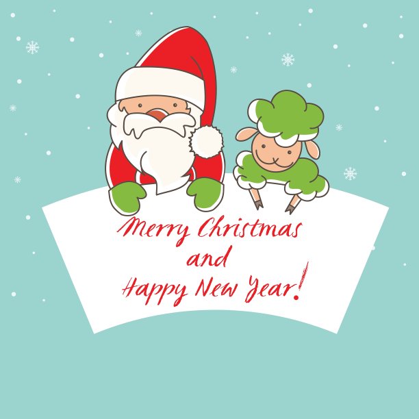 冬季景观与圣诞主题图片下载