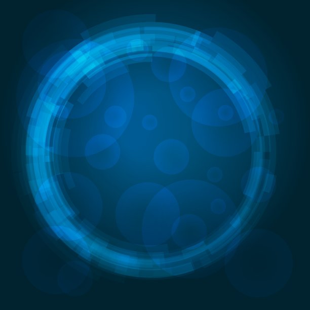 抽象技术圈背景图片下载