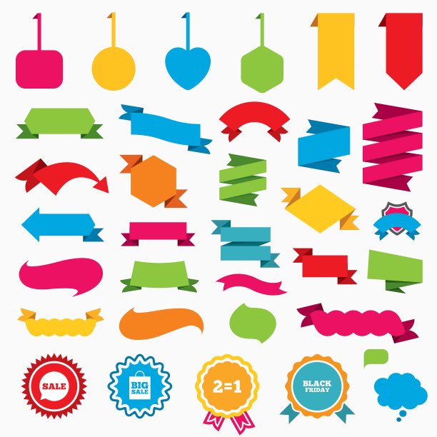 促销讲话气泡图标黑色星期五的象征图片下载