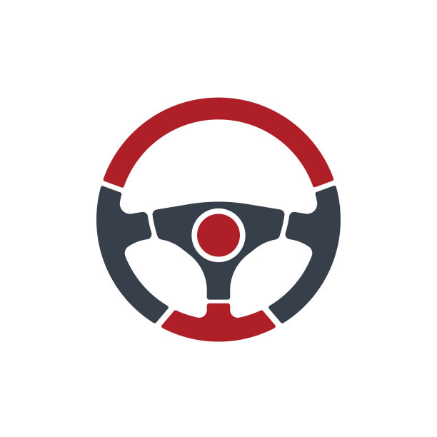 汽车方向盘矢量图像图片下载