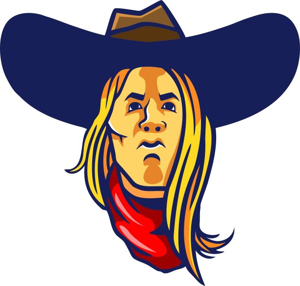 长头发的牛仔图片下载