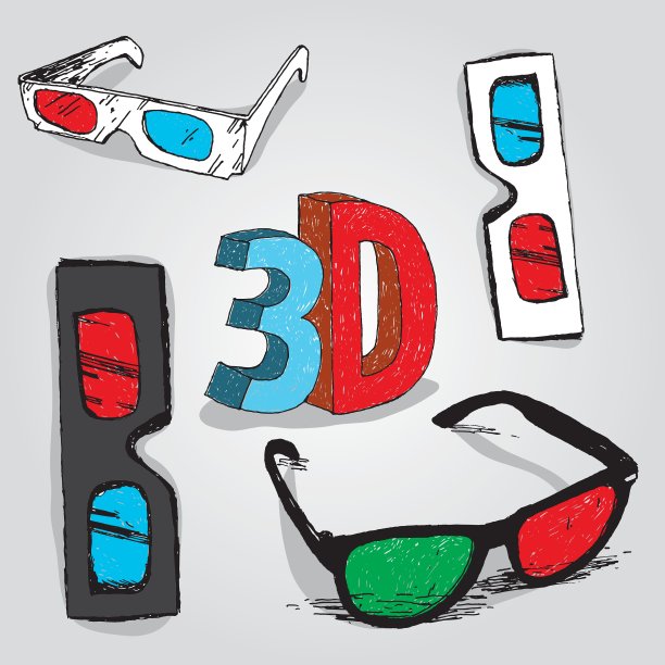 3 d眼镜图片下载