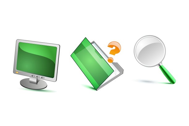 绿色的孤立的图标图片下载