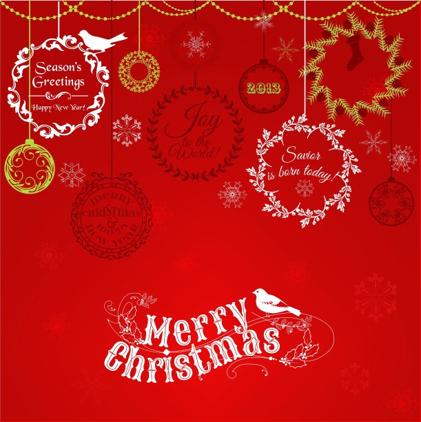 的圣诞贺卡图片下载