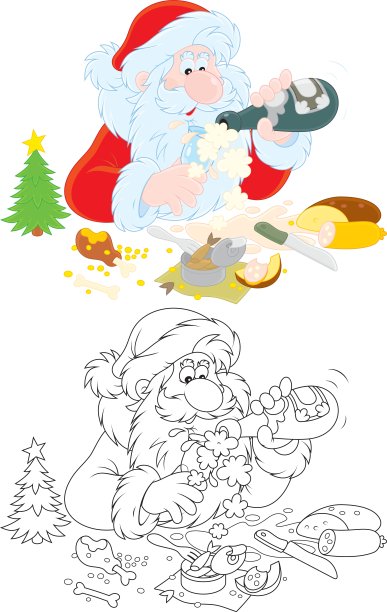 圣诞老人了图片下载