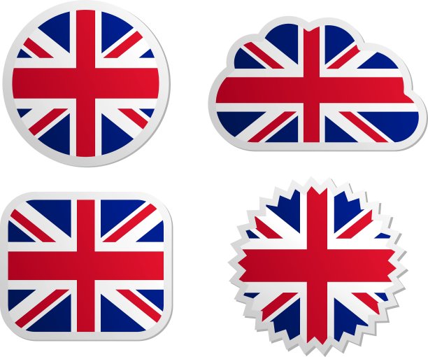英国国旗标签图片下载