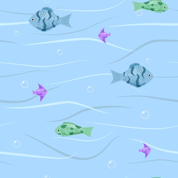 无缝的鱼图片下载