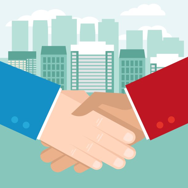 经营理念扁平化风格图片下载