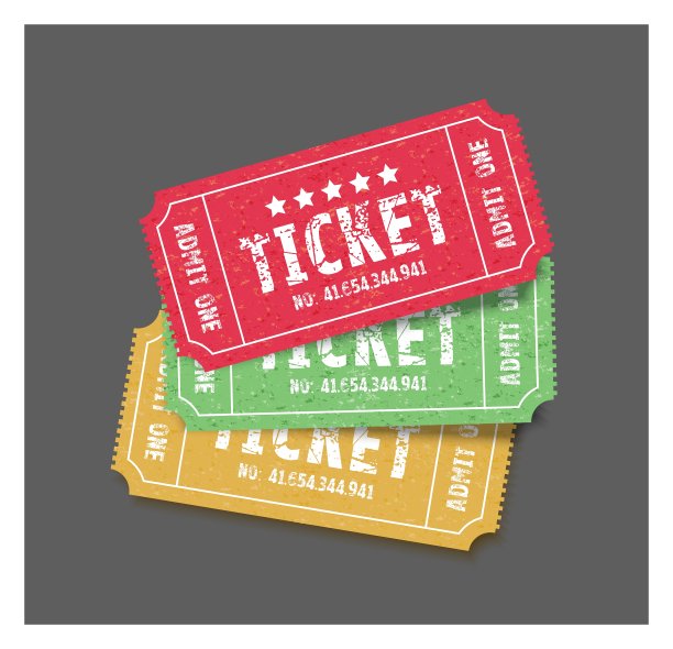 彩色票套图片下载