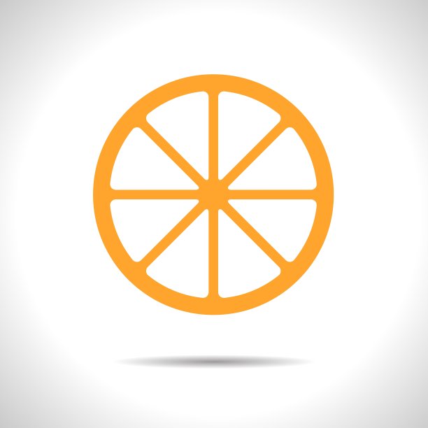 橙色图标Eps10图片下载