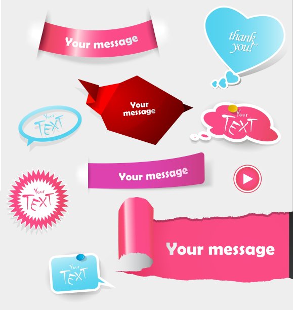 标签和贴纸图片下载