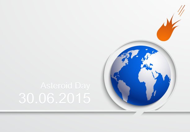 现代小行星日背景图片下载