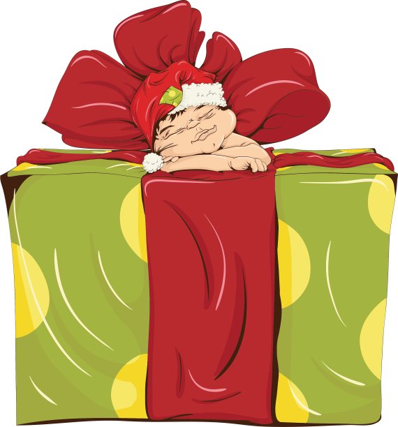 小精灵睡着了图片下载