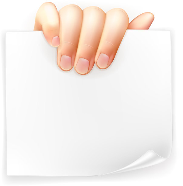 手拿着纸图片下载