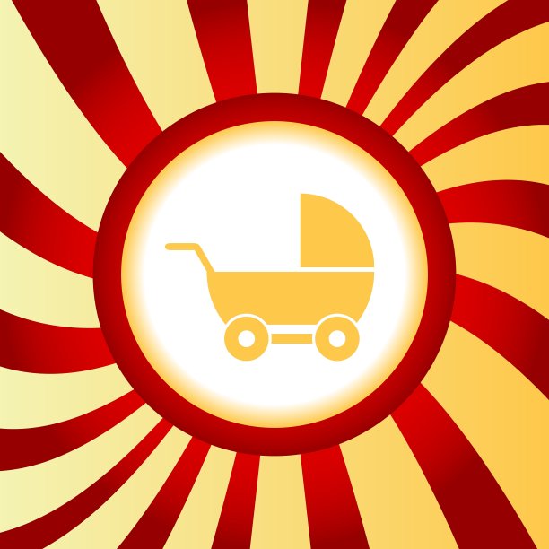 婴儿车文摘图标图片下载