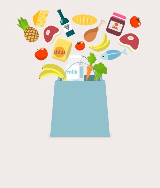 食物元素包图片下载