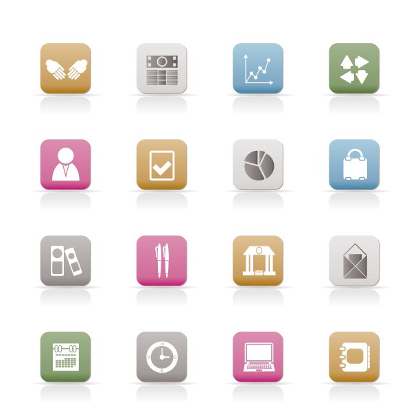 商业及办公室图标图片下载