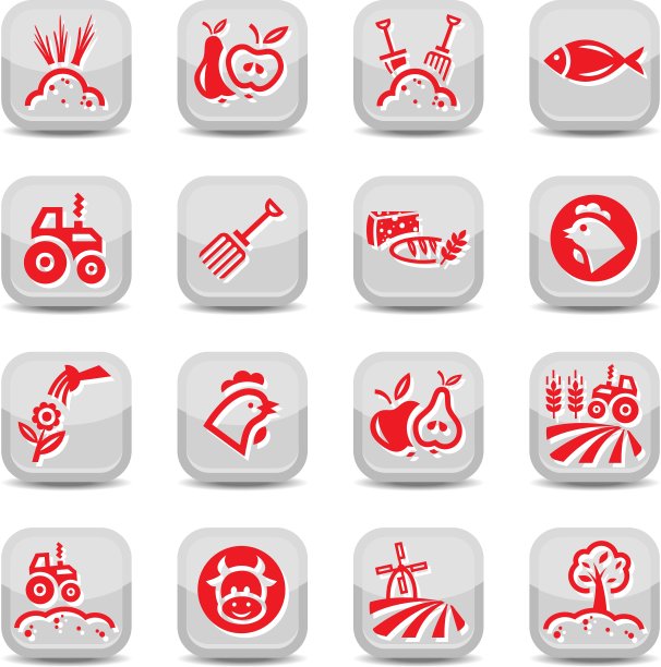 农业和农业图标图片下载