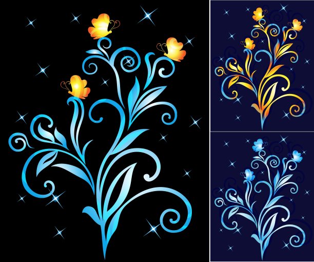 美丽的装饰花图片下载