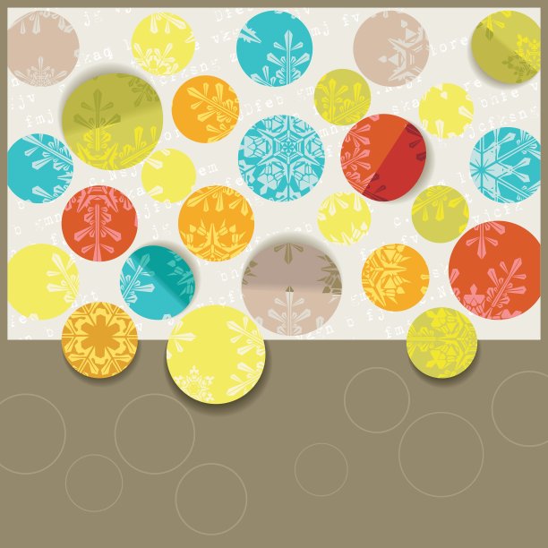 复古的圣诞贺卡图片下载