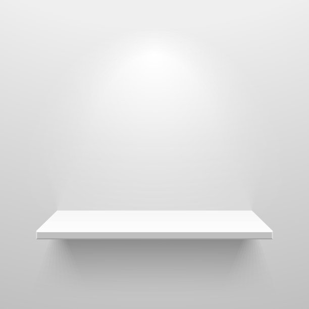 为展览腾出白色架子图片下载