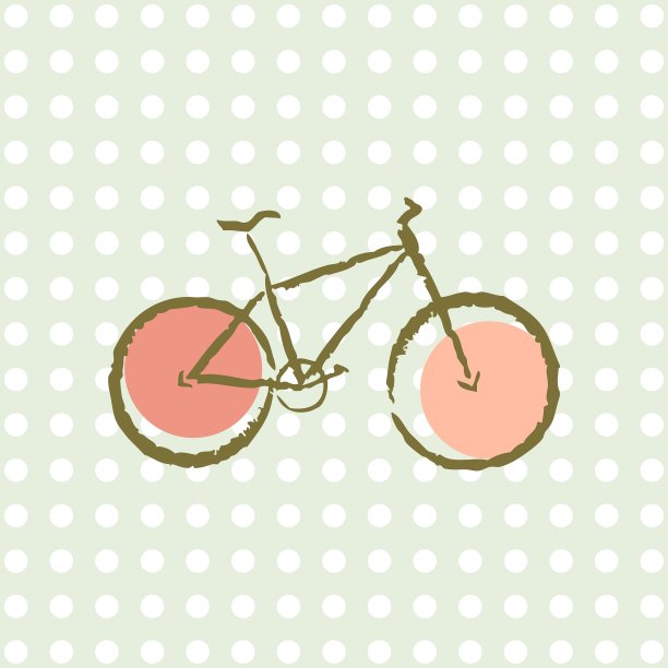 旧复古的自行车图片下载