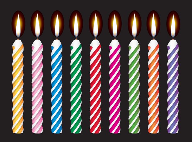 生日蜡烛图片下载