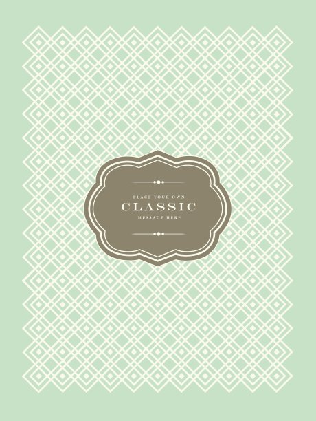 复古蜡笔现代框架图片下载