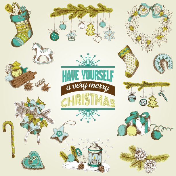 的圣诞贺卡图片下载