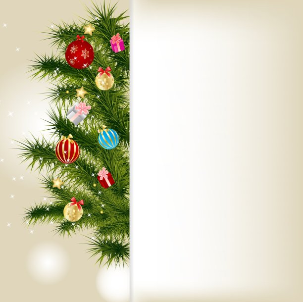 抽象美圣诞和新年的背景图片下载