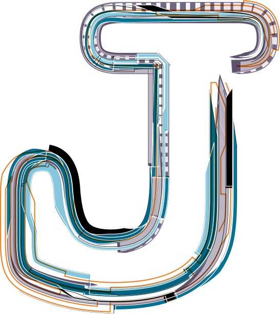 字体字母J图片下载