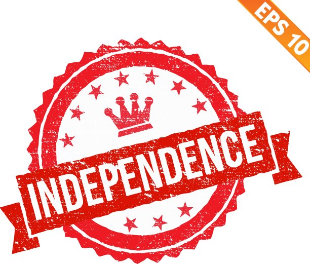 橡皮图章独立性——EPS10图片下载