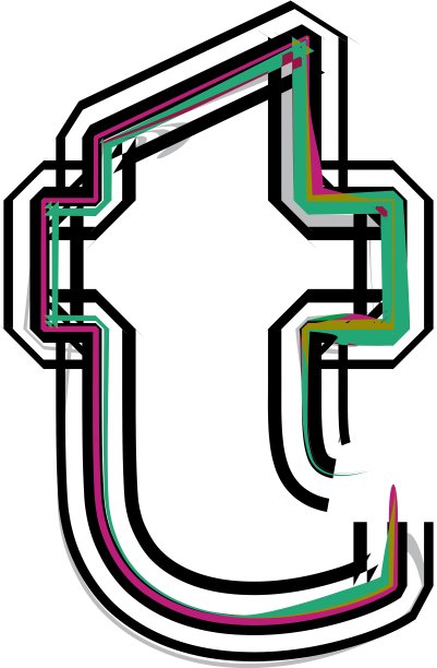 字体字母t图片下载