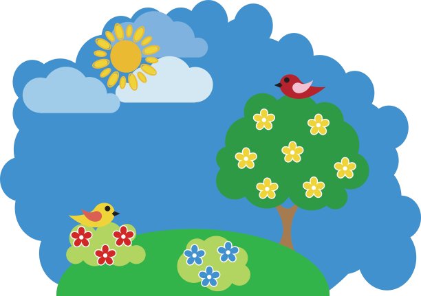 夏天的背景图片下载