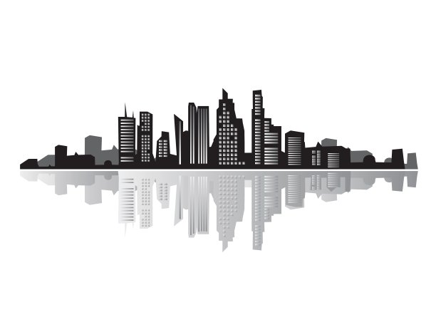 城市的轮廓图片下载