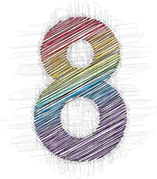 手绘字体8号图片下载