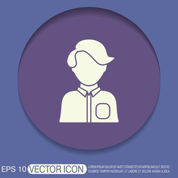 男人或女人的头像标志图片下载