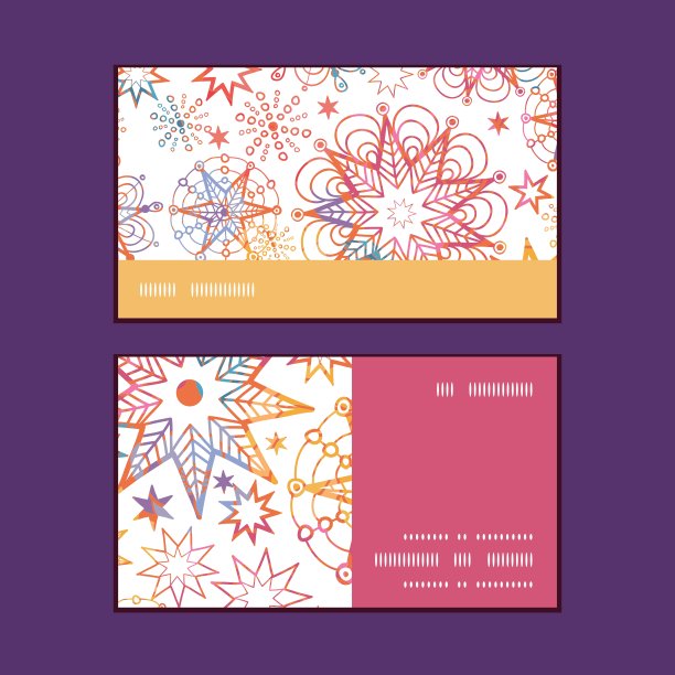 纹理圣诞星水平条纹框架图片下载