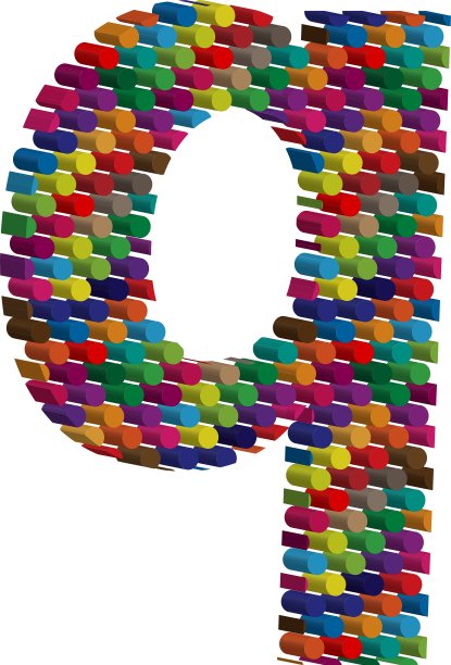 3d字体q图片下载