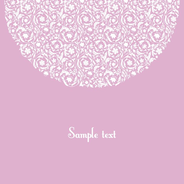 花卉和装饰背景图片下载