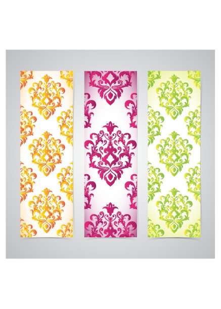 收集垂直横幅的风格图片下载