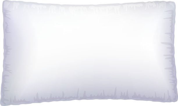 白色的枕头图片下载