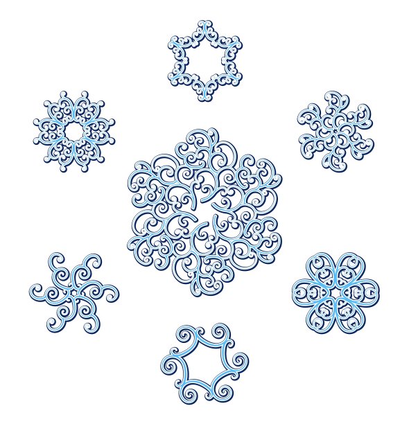 雪花组图片下载