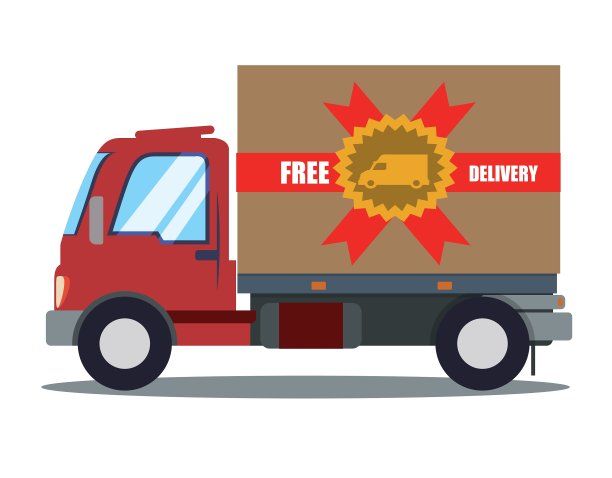 免费送货服务设计图片下载