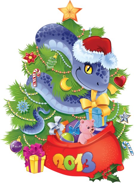 蛇——2013年新年的象征图片下载